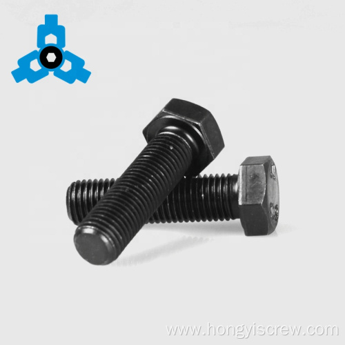 Grade8.8 Black Bolts Hexagonal Head Screw